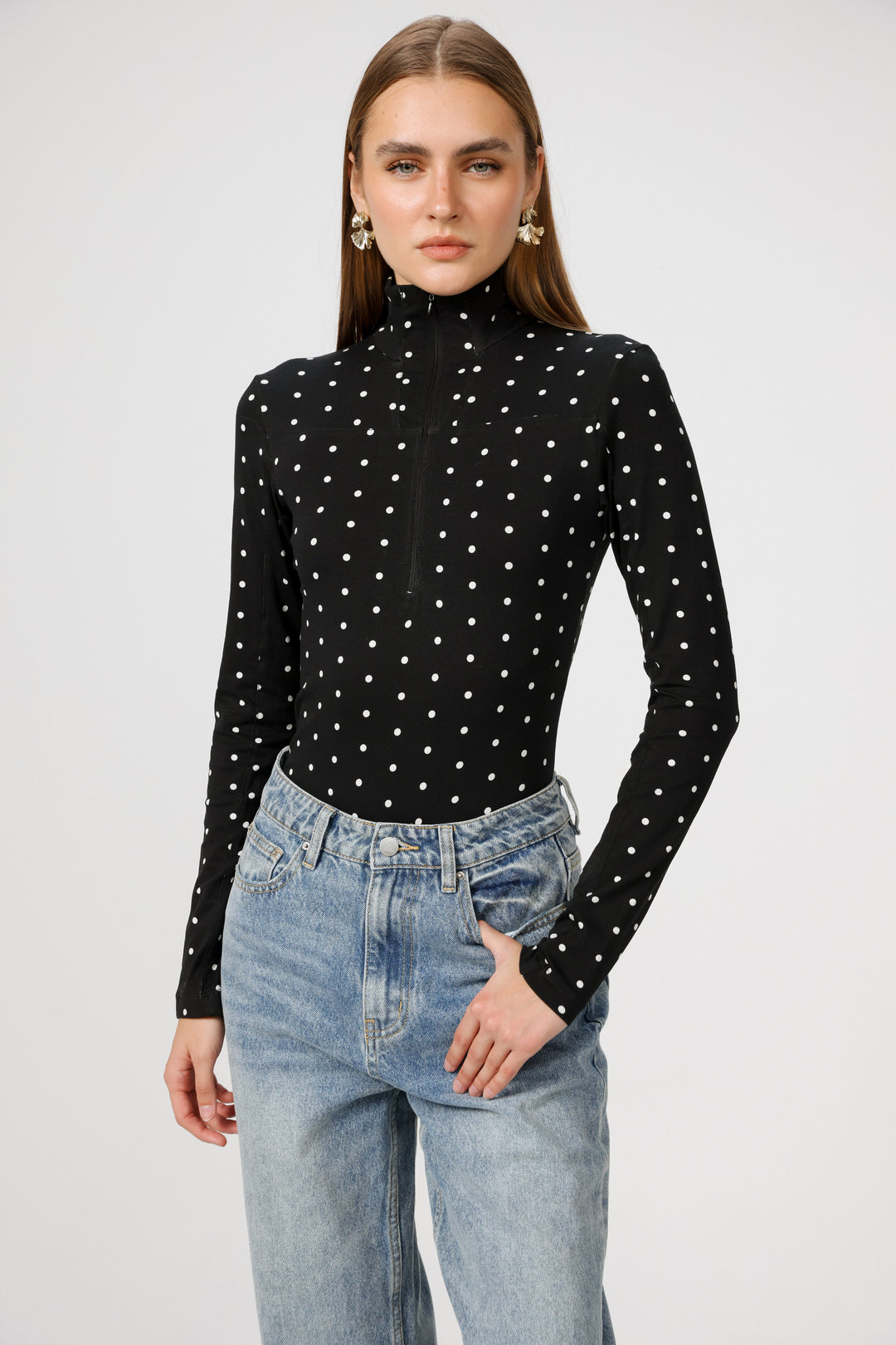 Lovely Black Dots Bodysuit