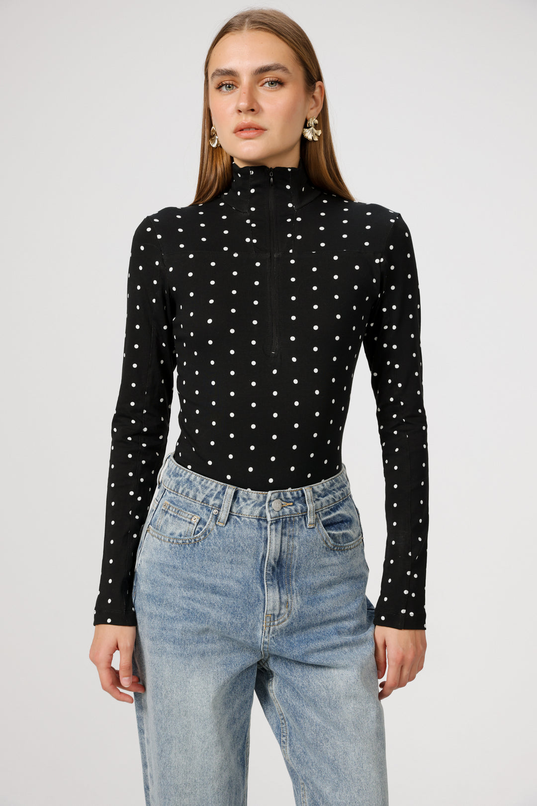 Lovely Black Dots Bodysuit