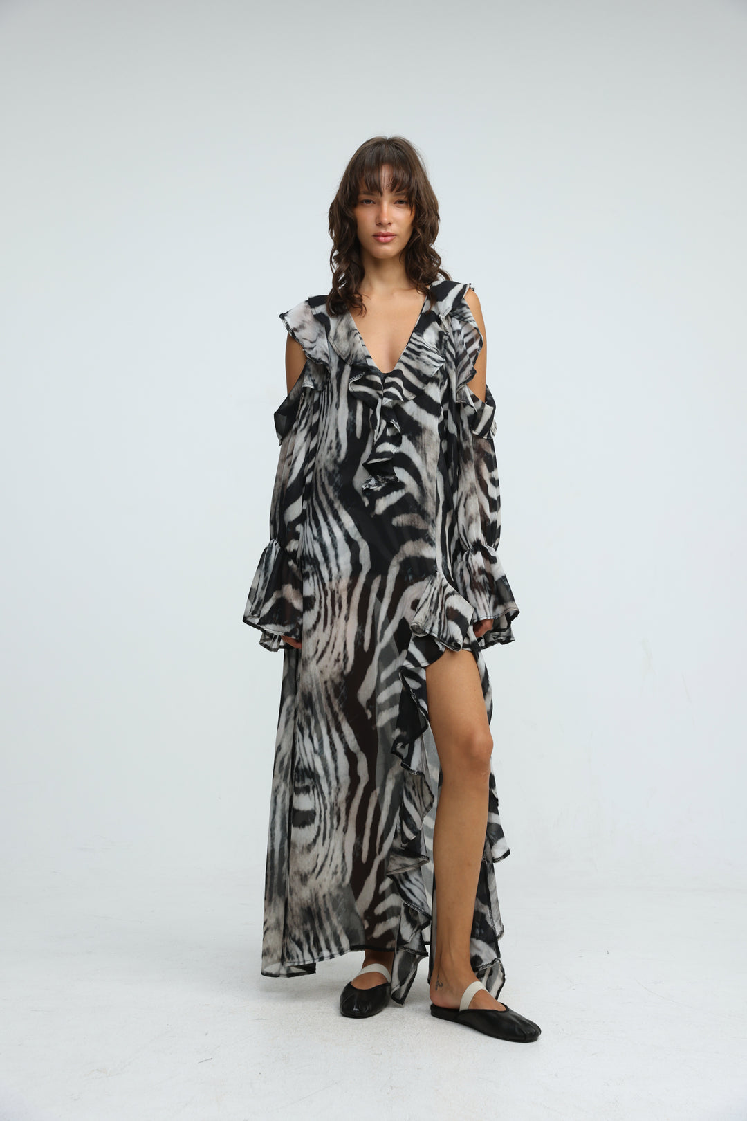 Divine Zebra Dress