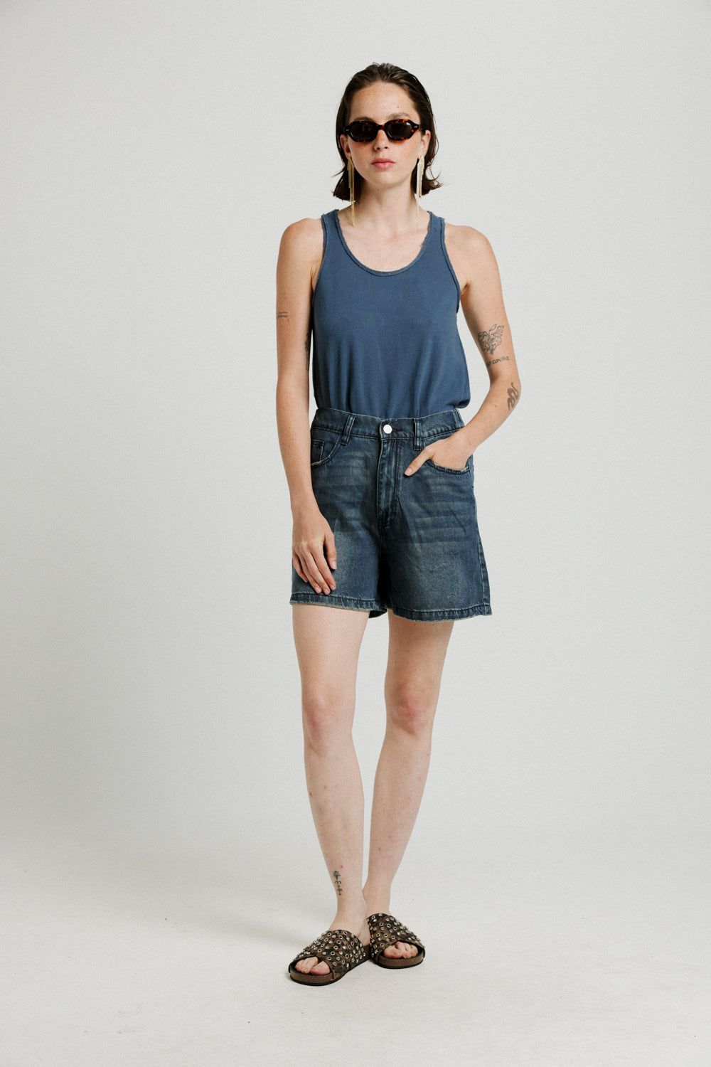 Mimi Blue Tank