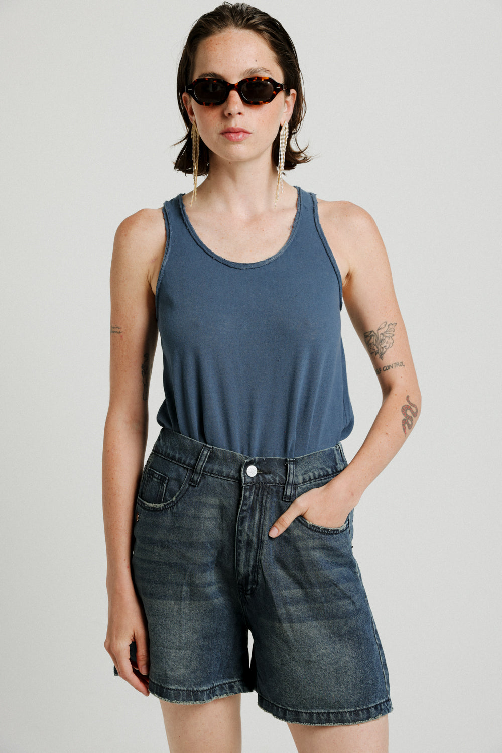 Mimi Blue Tank