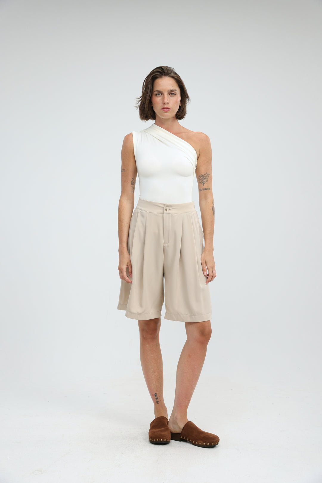 Leo Stone Bermuda Shorts