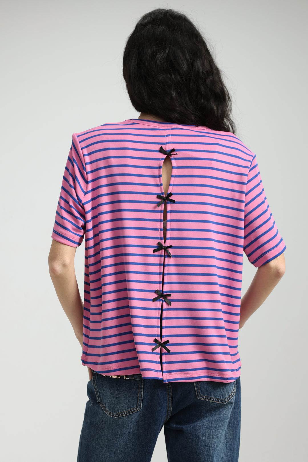 Gifted Pink Striped T-Shirt