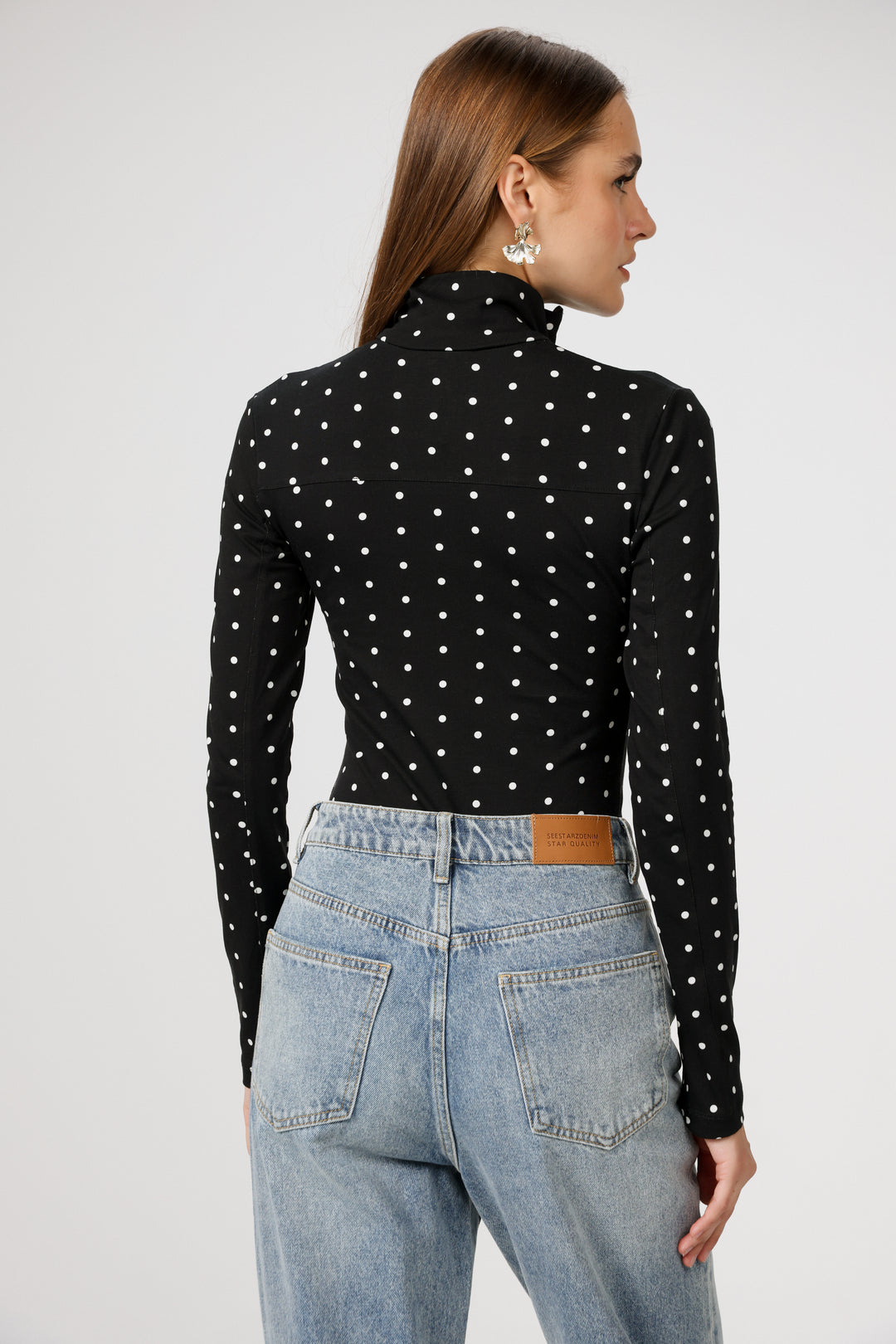 Lovely Black Dots Bodysuit