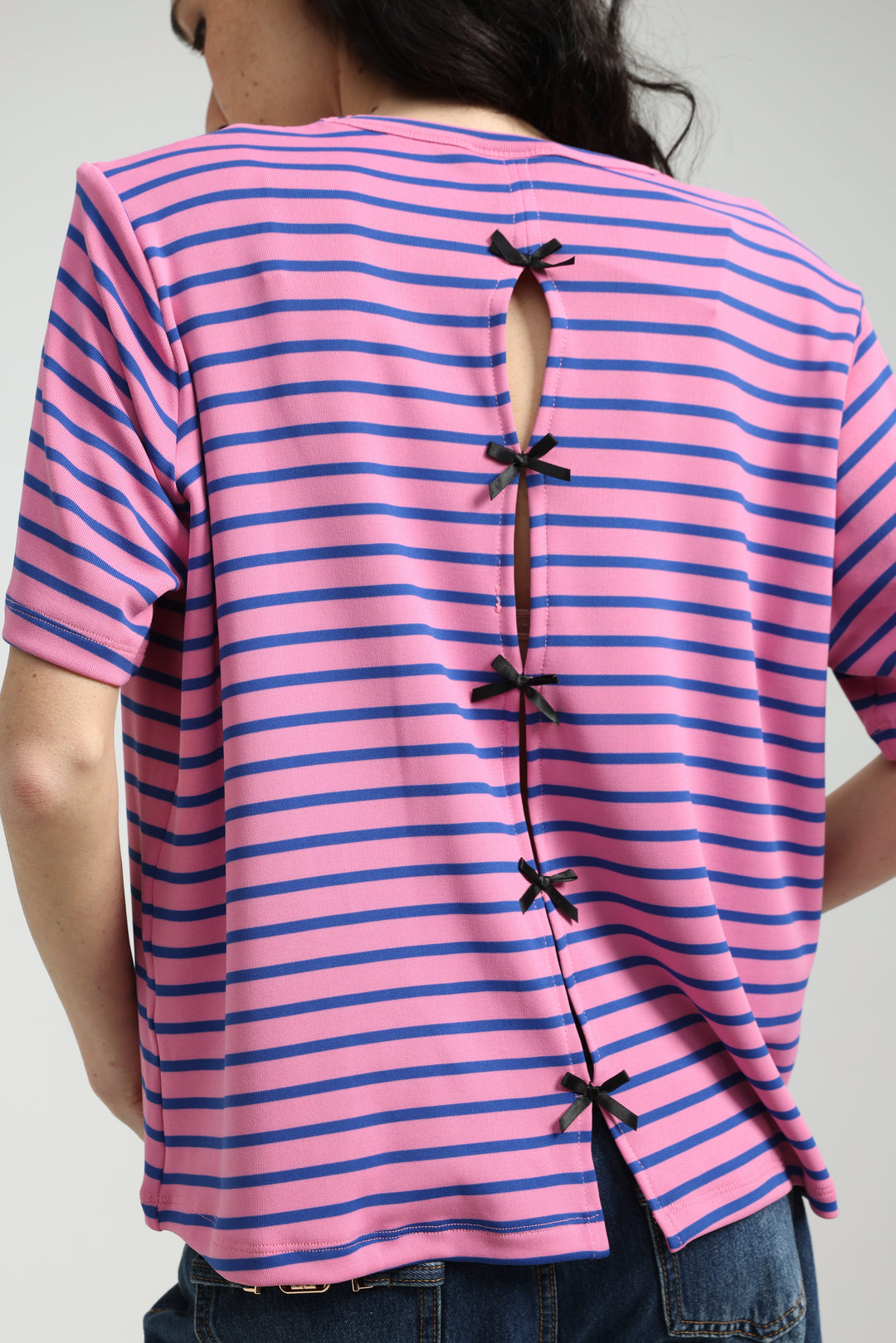 Gifted Pink Striped T-Shirt
