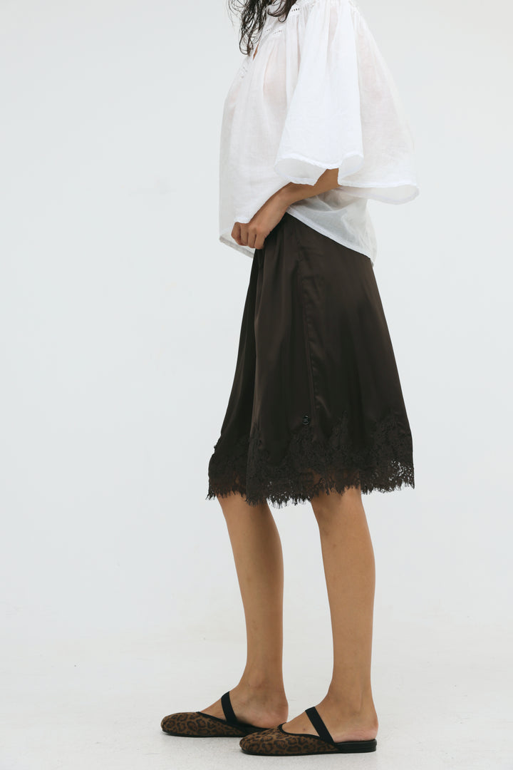 Sunlit Brown Bermuda Shorts