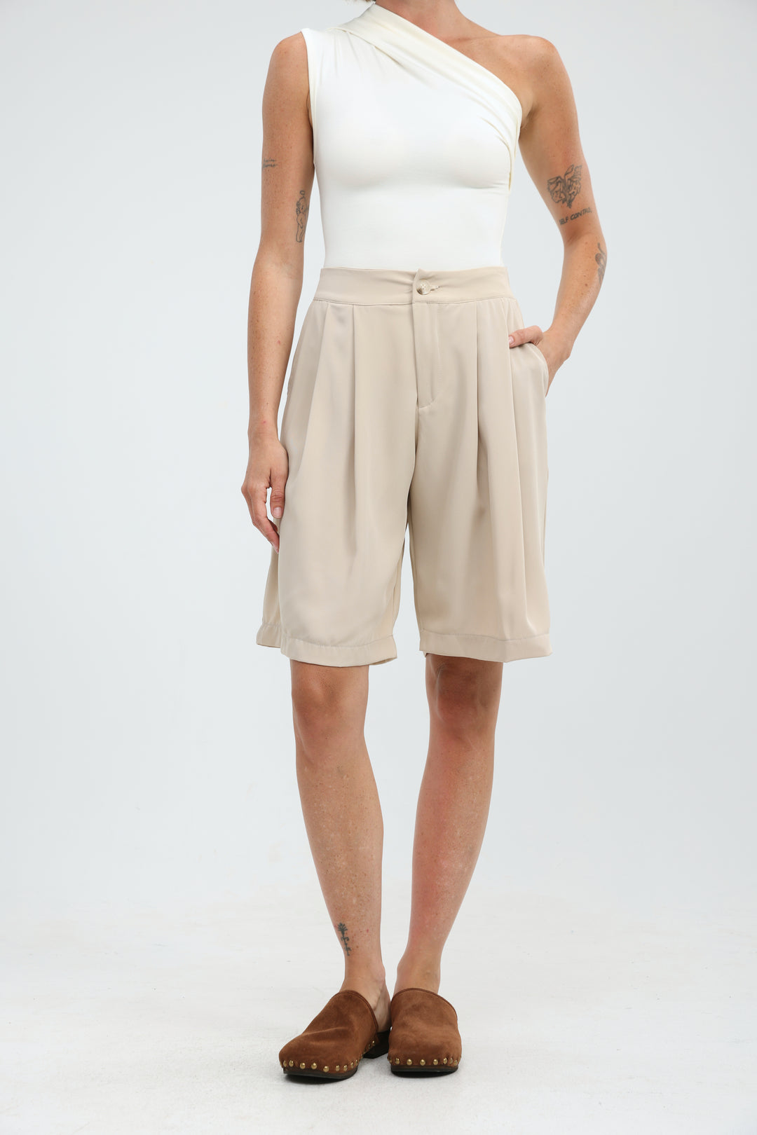 Leo Stone Bermuda Shorts