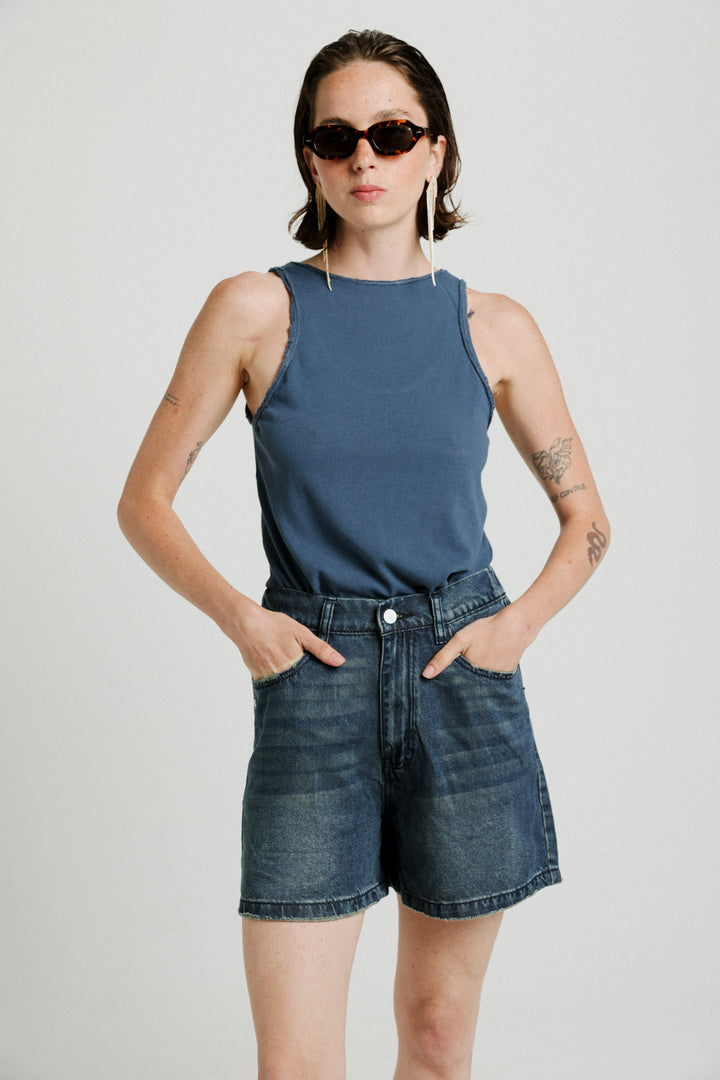 Mimi Blue Tank