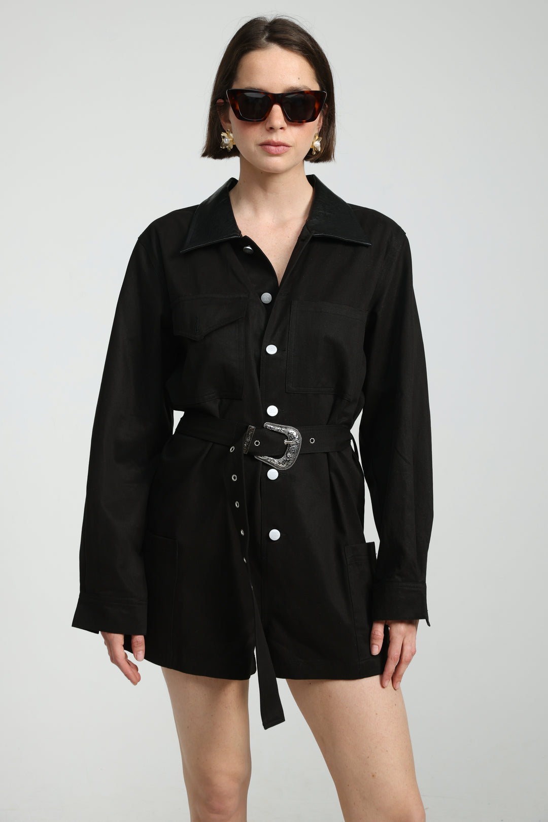 Temptation Black Jumpsuit