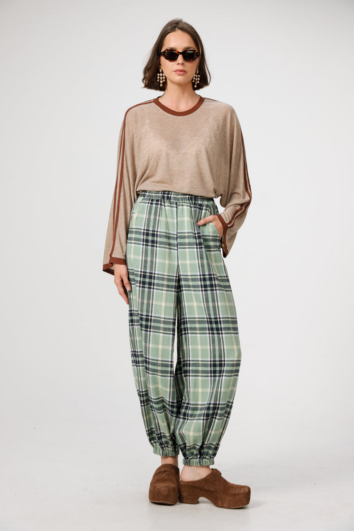 Balloon Green Plaid Boxer