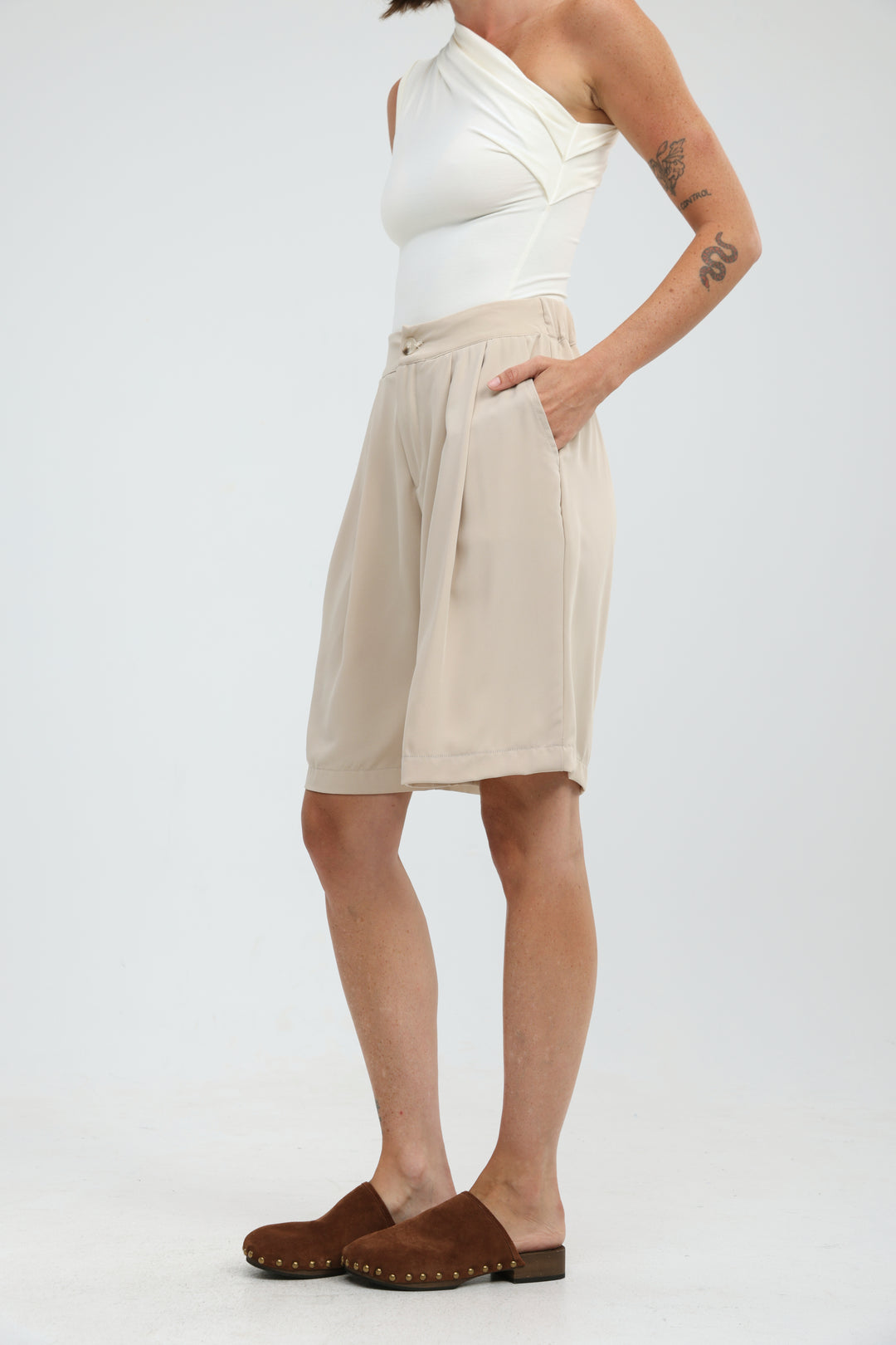 Leo Stone Bermuda Shorts