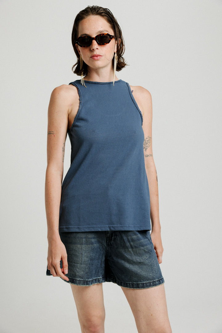 Mimi Blue Tank