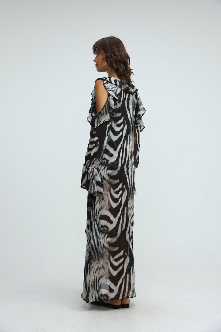 Divine Zebra Dress