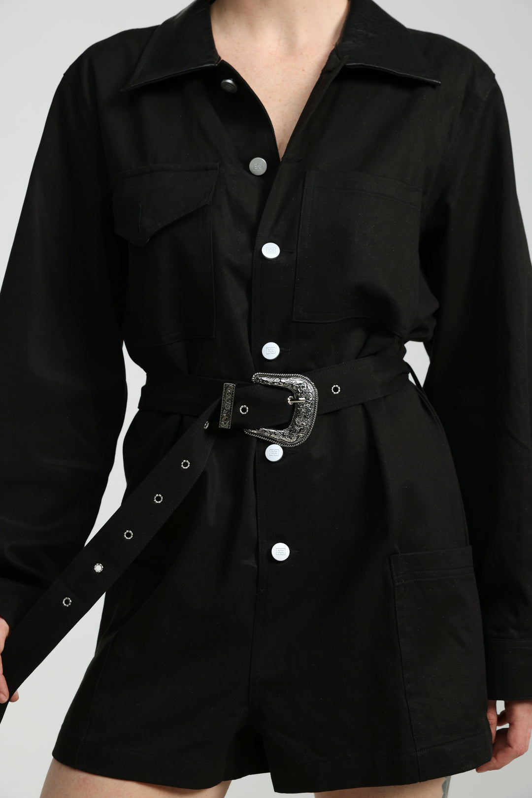 Temptation Black Jumpsuit