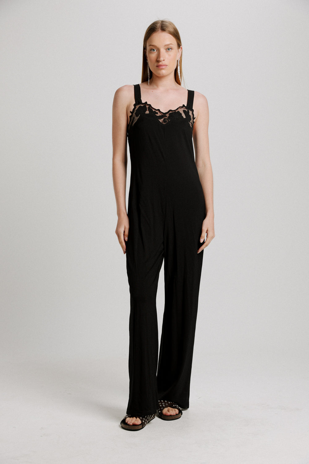 Lace Black Jumpsuit