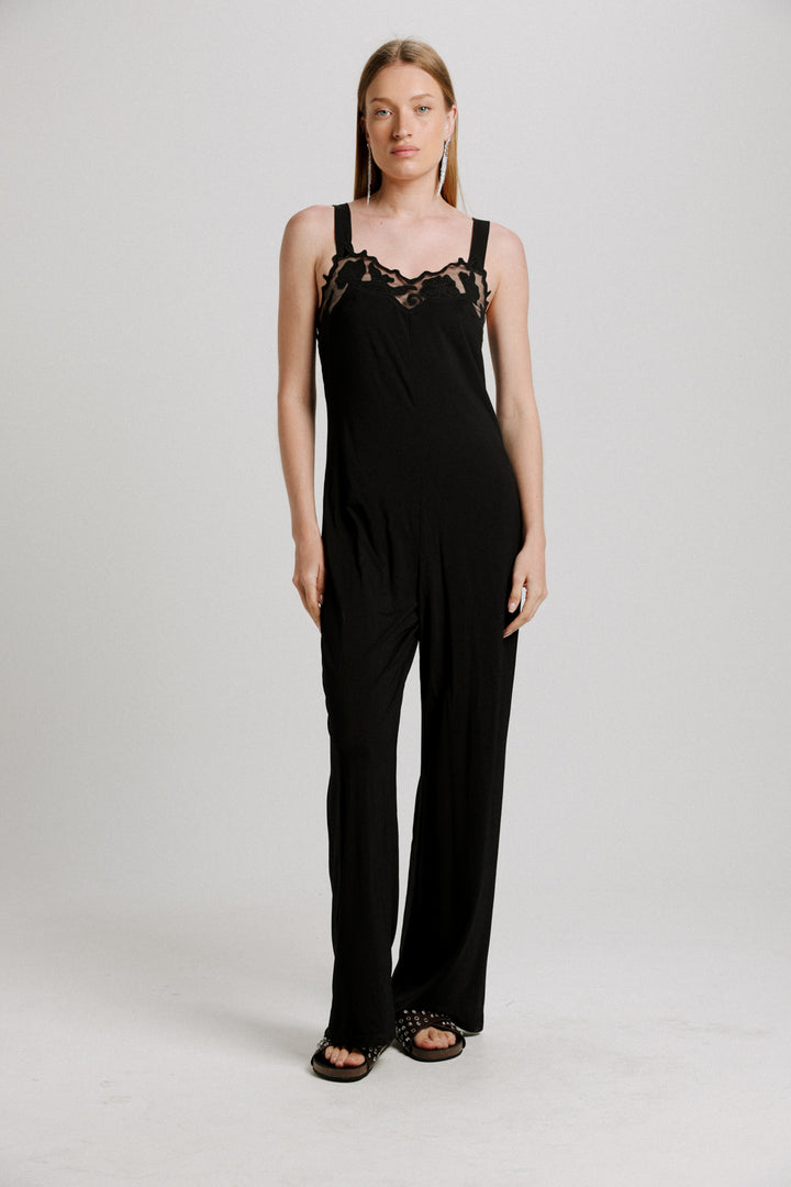 Lace Black Jumpsuit