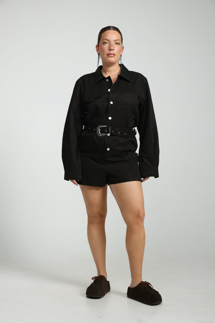 Temptation Camel Jumpsuit