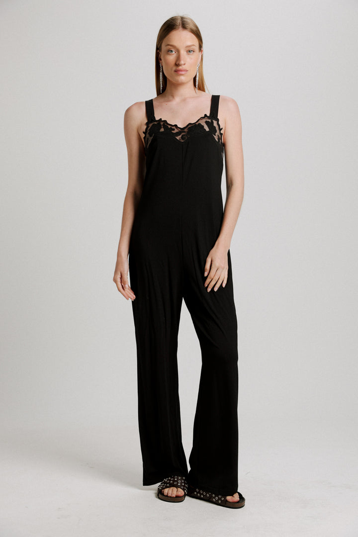 Lace Black Jumpsuit