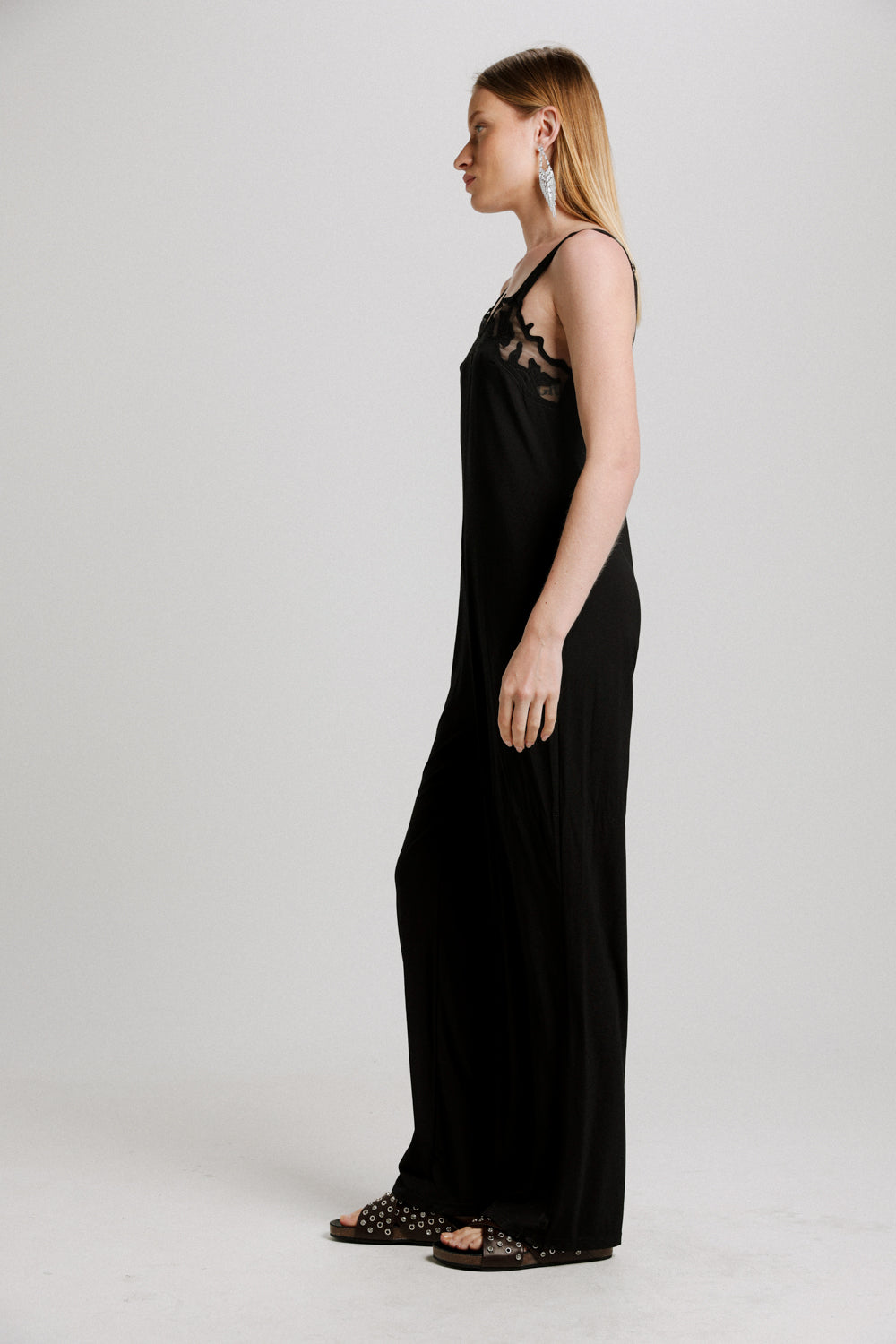 Lace Black Jumpsuit