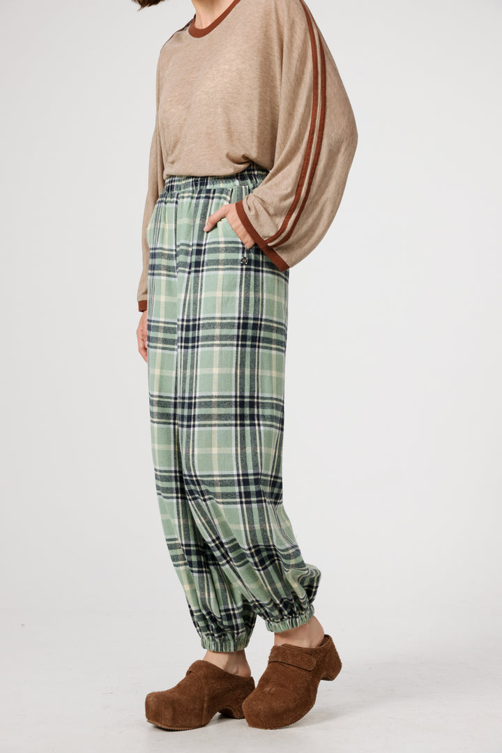 Balloon Green Plaid Boxer