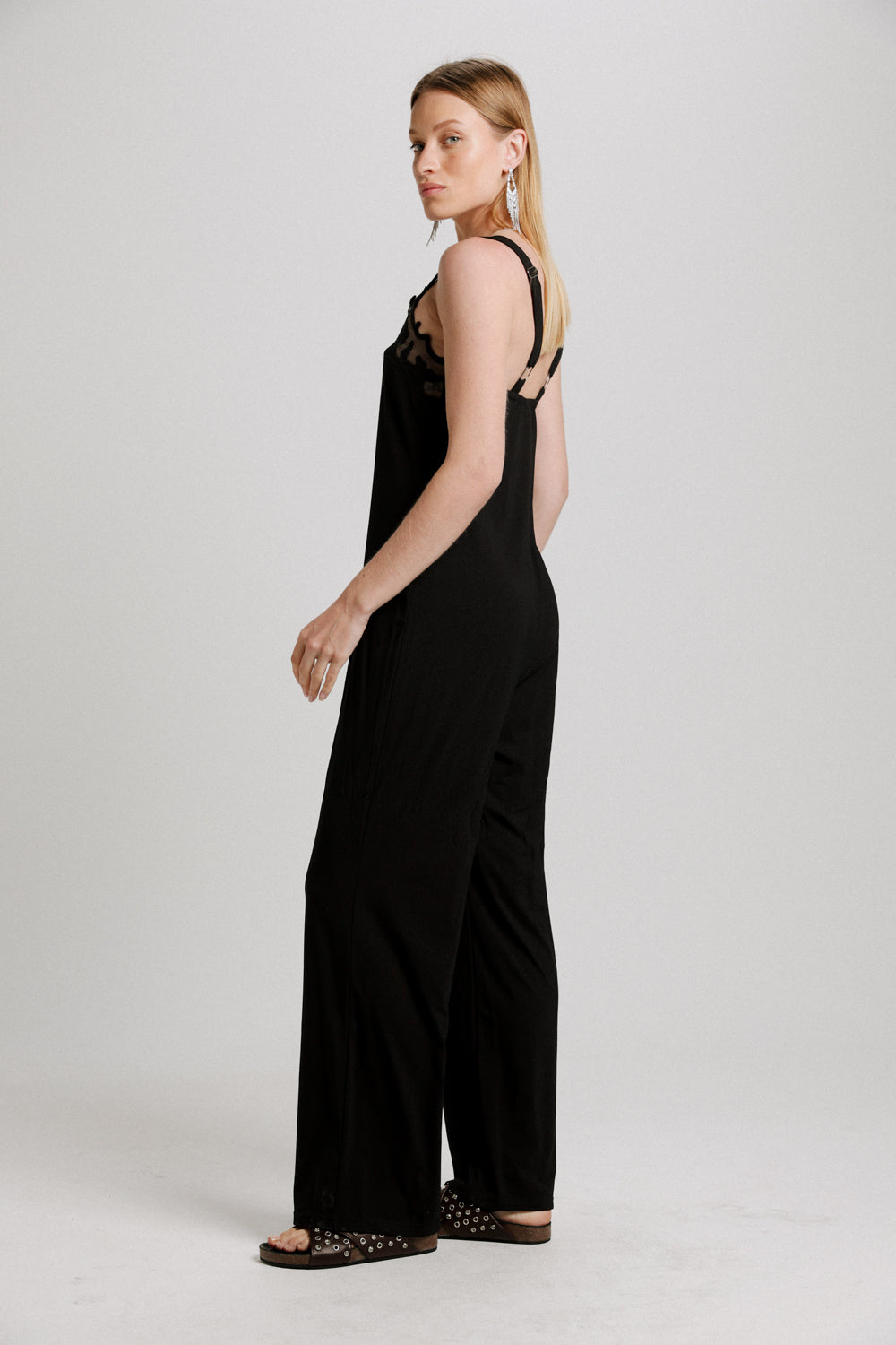 Lace Black Jumpsuit