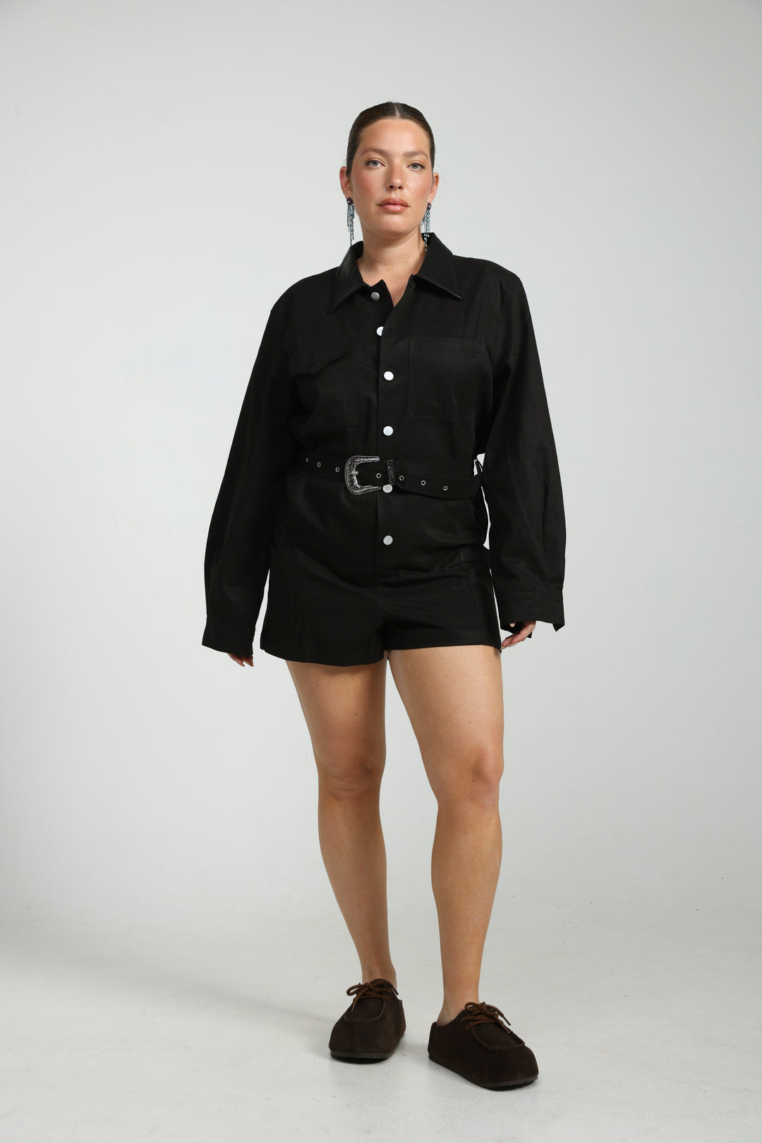 Temptation Black Jumpsuit