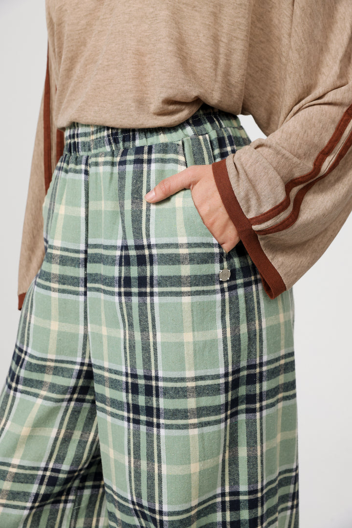 Balloon Green Plaid Boxer