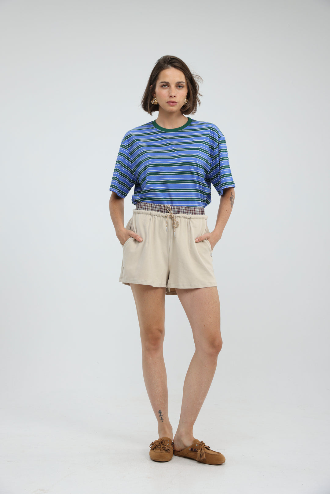 Just Blue Striped T-Shirt