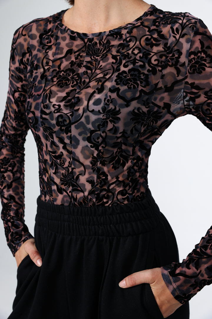 Longing Black Bodysuit
