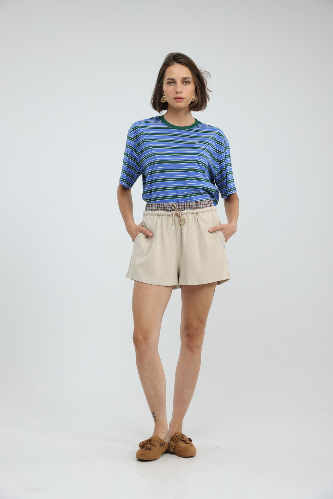 Just Blue Striped T-Shirt