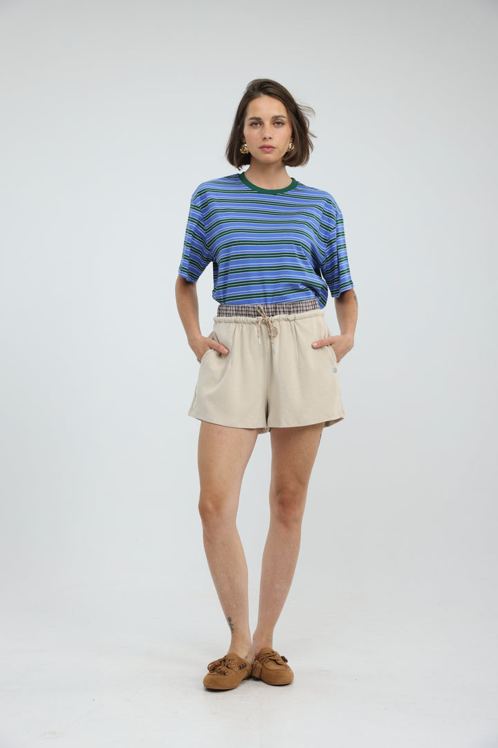 Just Blue Striped T-Shirt
