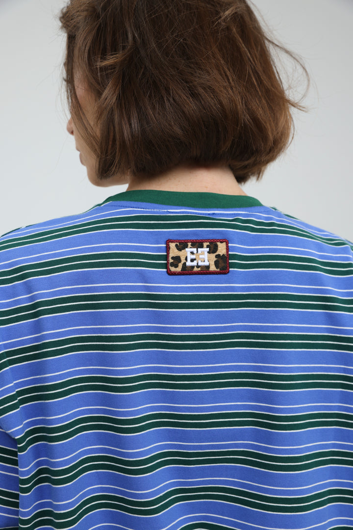 Just Blue Striped T-Shirt