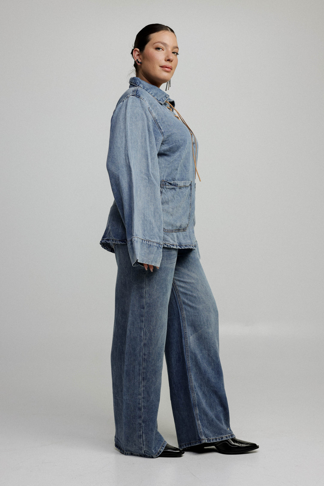 Wonder Blue Denim Shirt