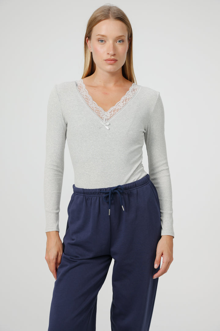 Answer Grey Bodysuit