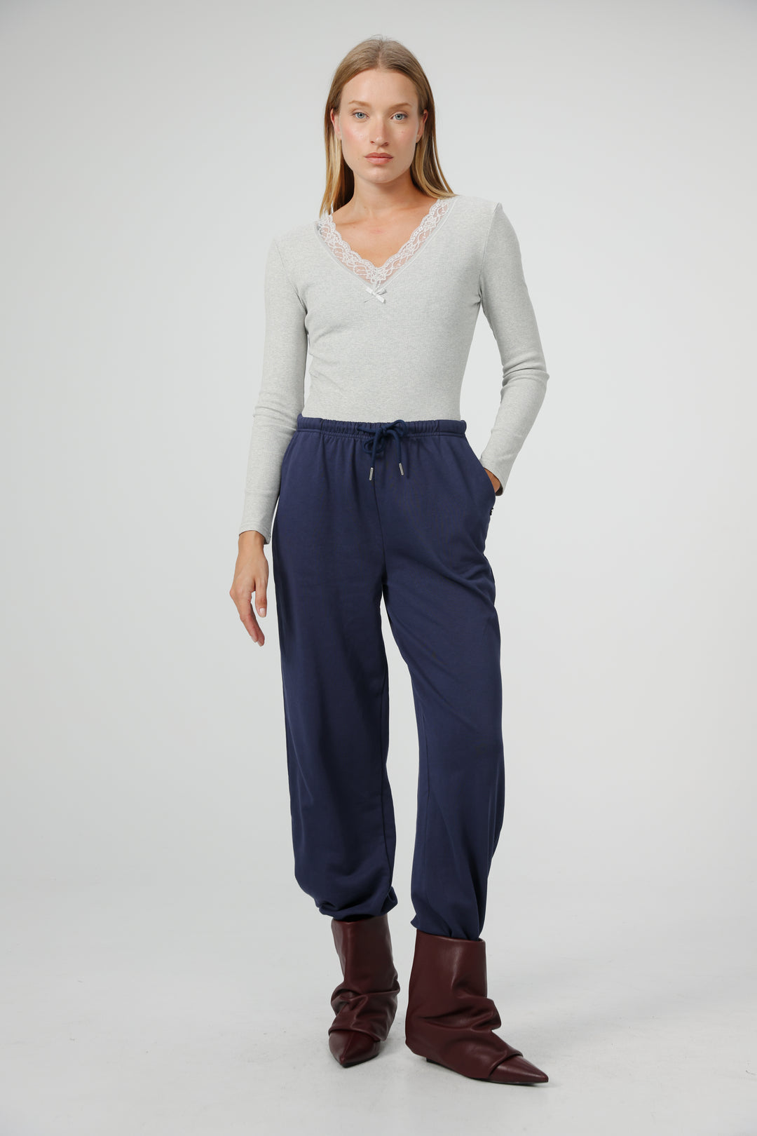 Answer Grey Bodysuit