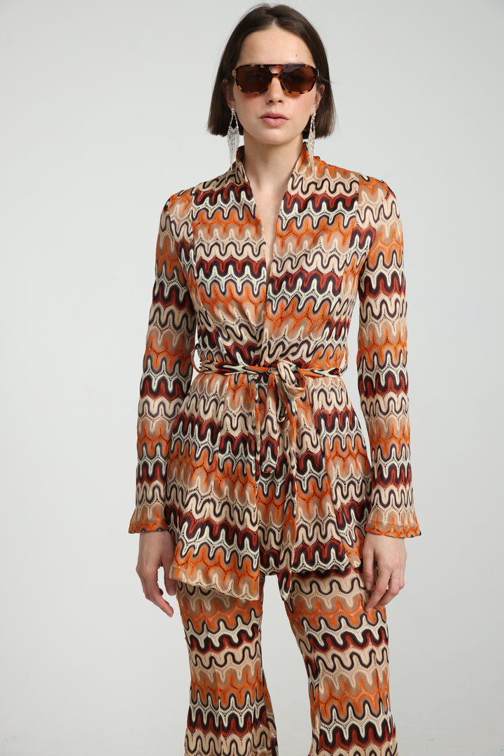 Fireworks Warm Wave Wrap Shirt