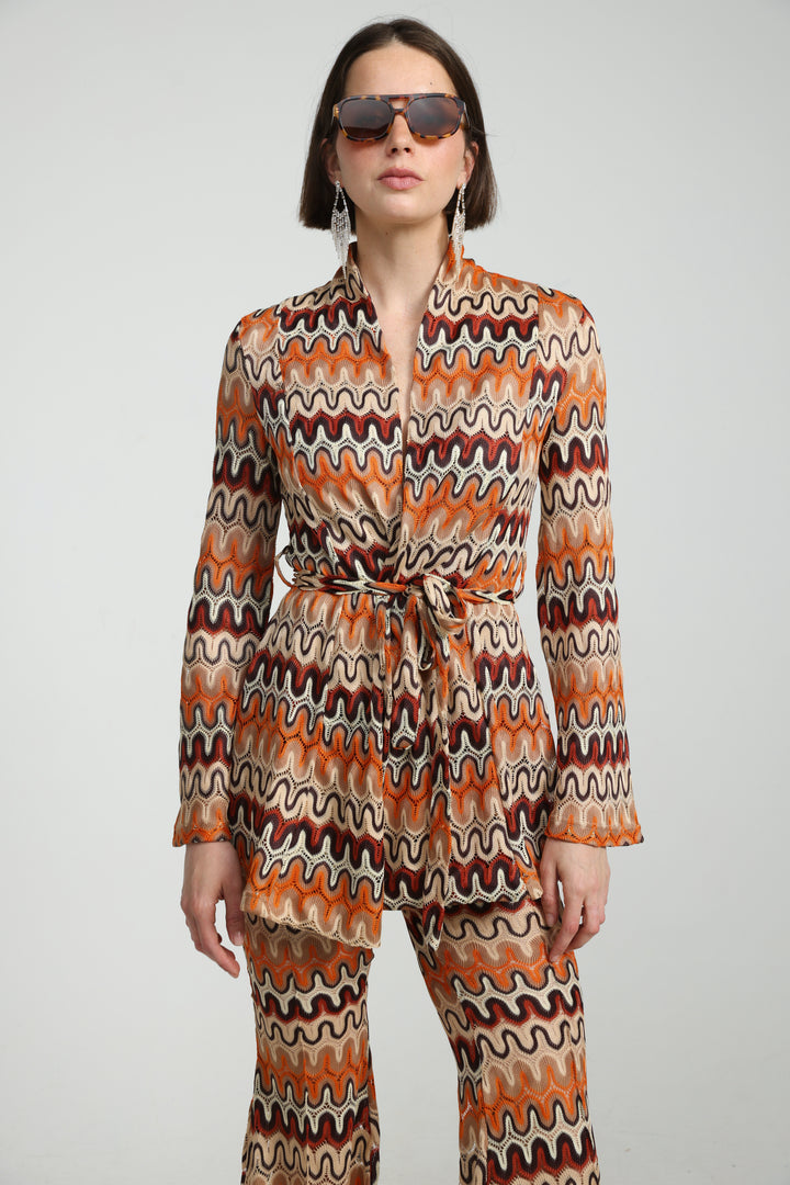 Fireworks Warm Wave Wrap Shirt