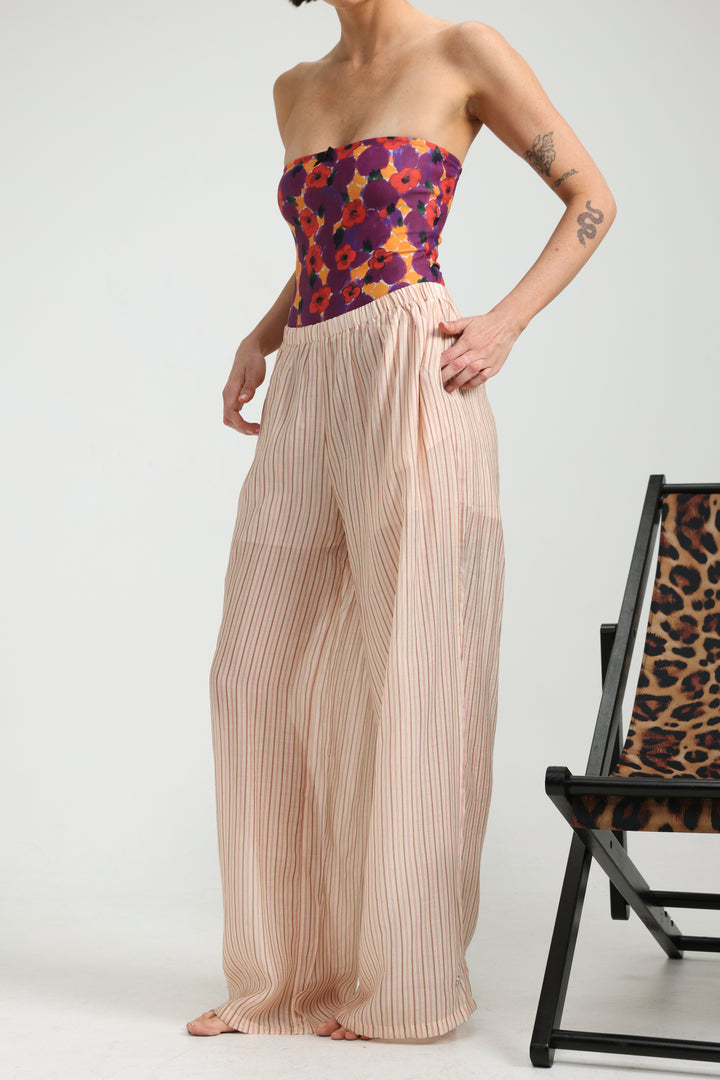 Fluid Pink Striped Bottoms