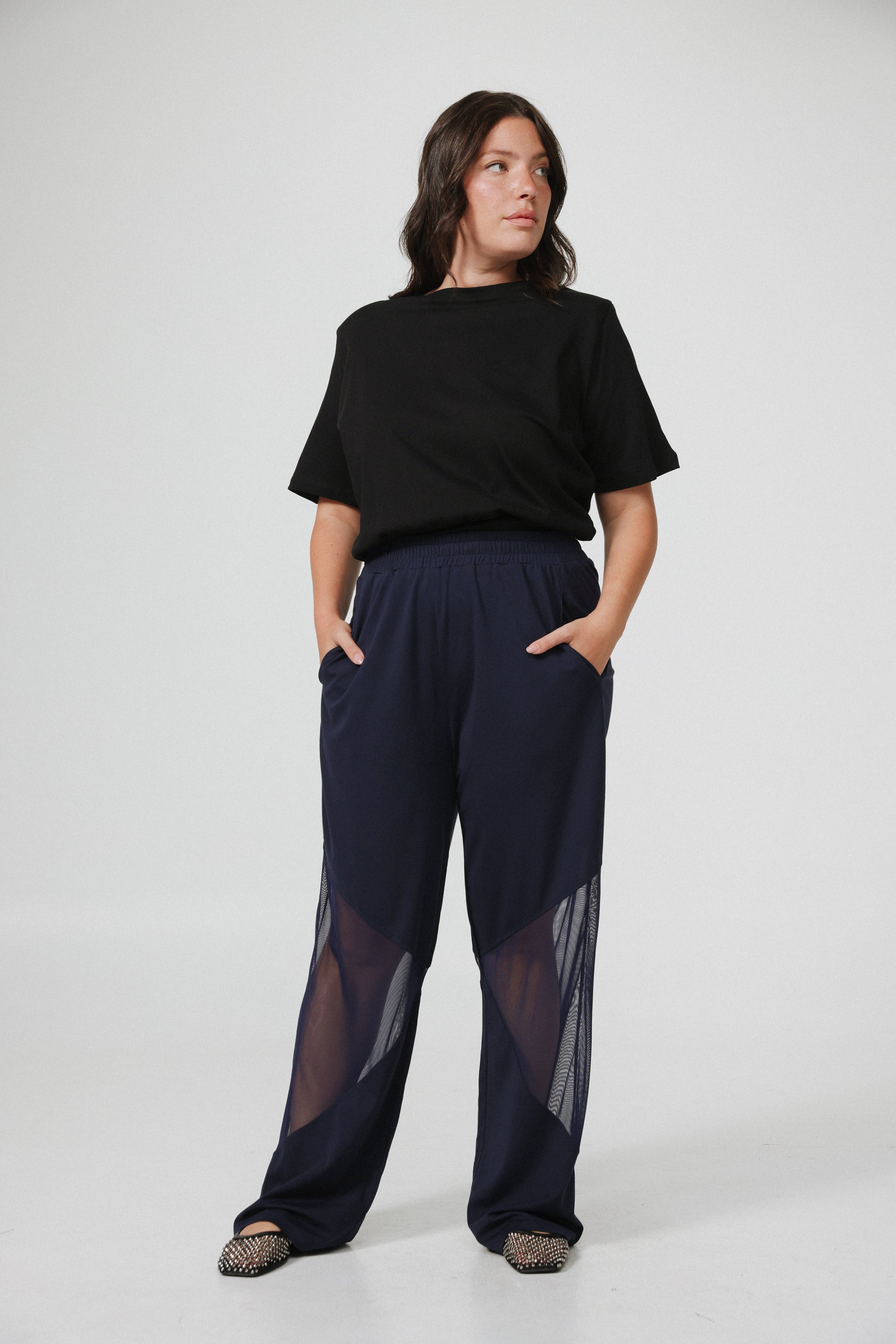 パンツ SEESEE MESH SPORTY PANTS BLACK SEESEE MESH SPORTY PANTS BLACK - メルカリ