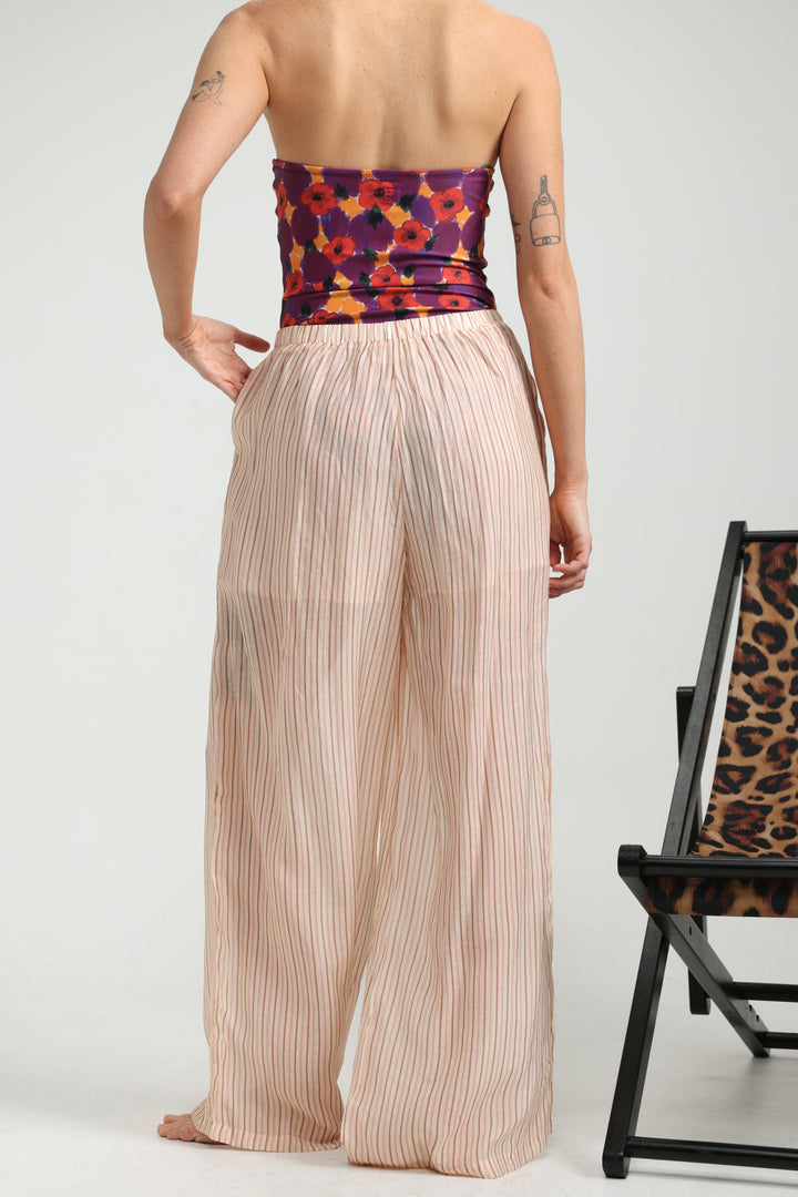 Fluid Pink Striped Bottoms