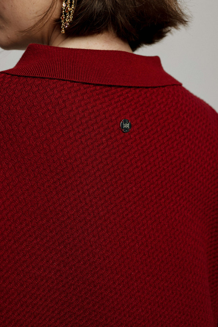 Starzland Burgundy Sweater