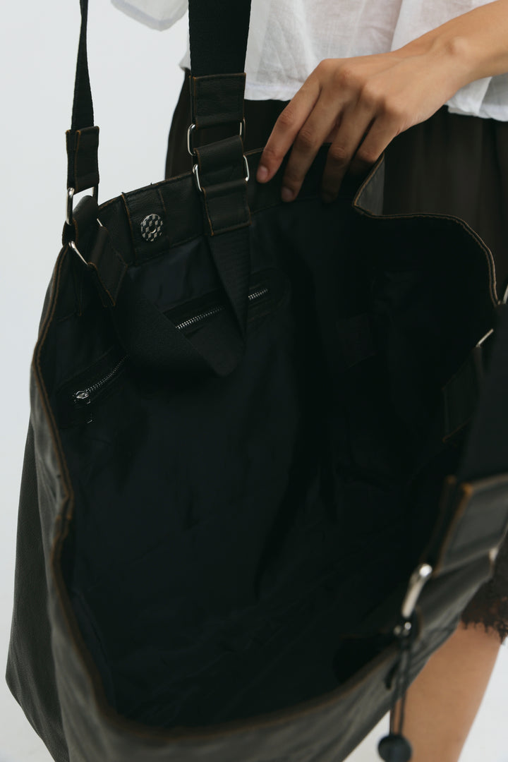 Journey Dark Brown Bag