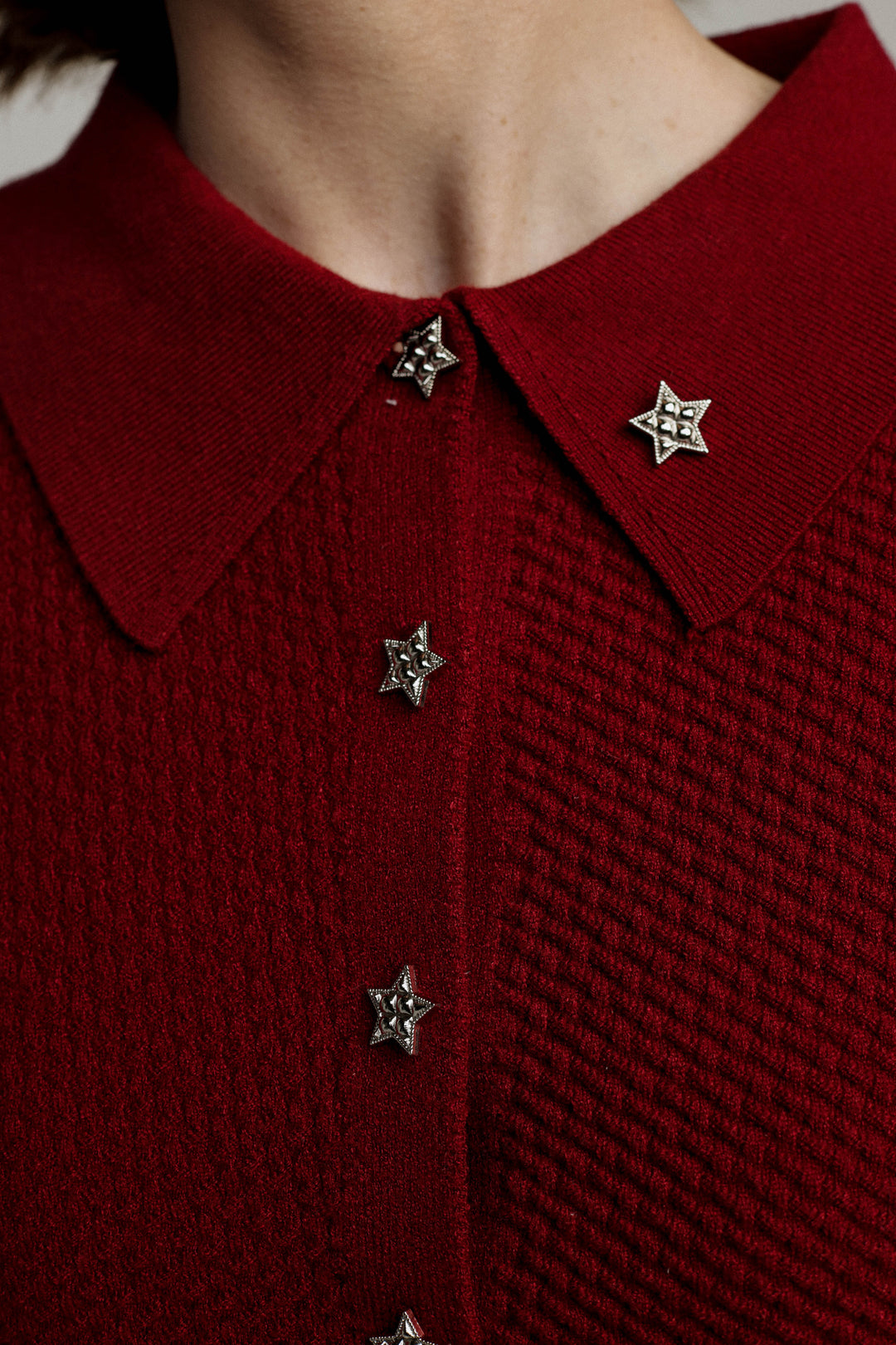 Starzland Burgundy Sweater