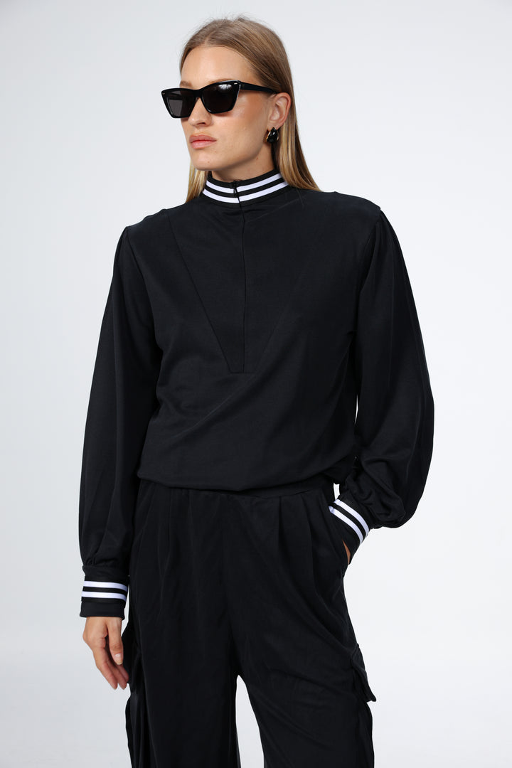 Doing Black Sweatshirt