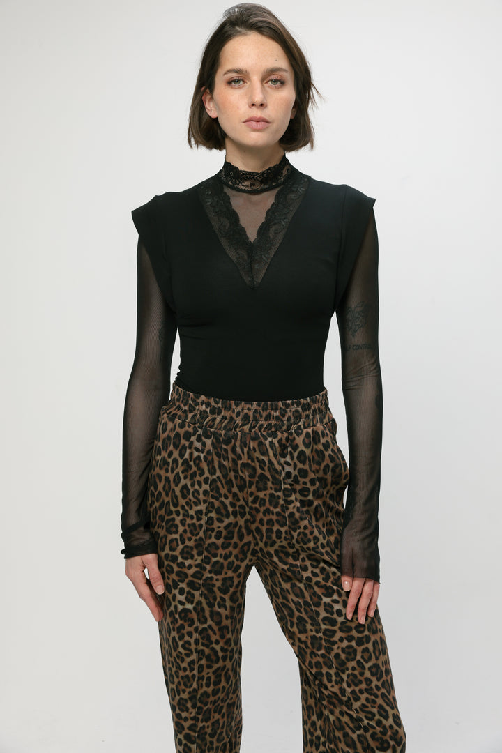 Onward Black Bodysuit