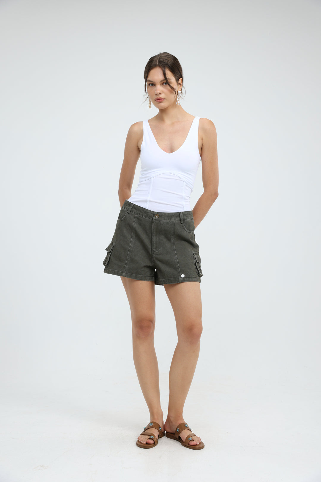 Solstice White Tank