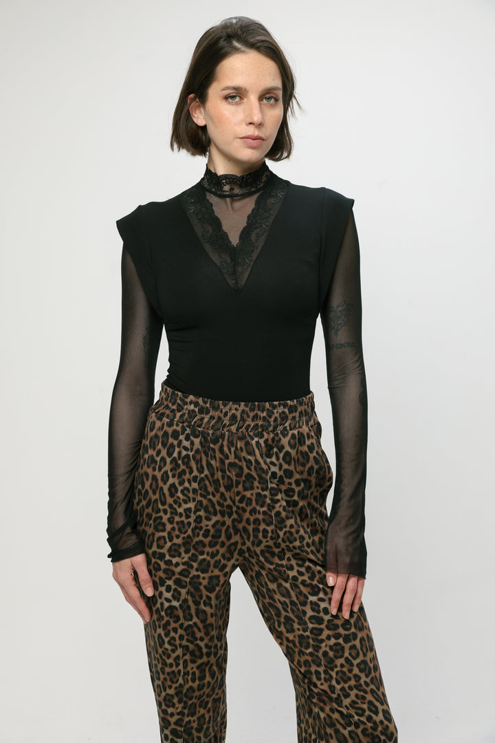 Onward Black Bodysuit