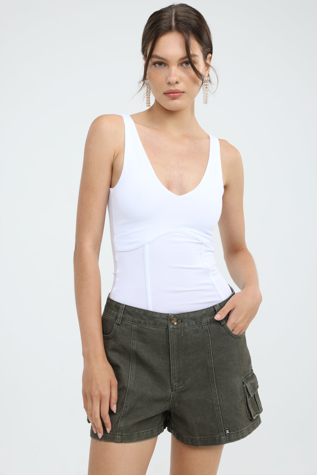 Solstice White Tank