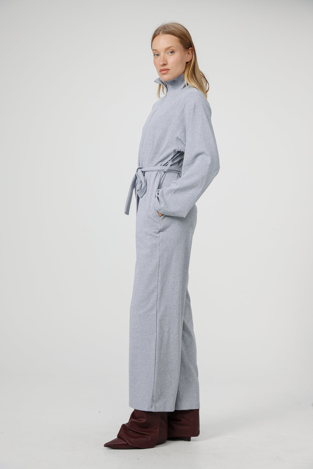 Polo Grey Jumpsuit