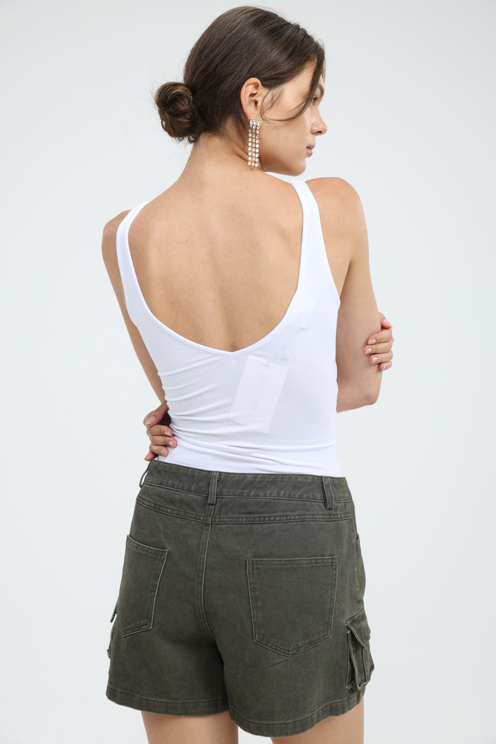 Solstice White Tank